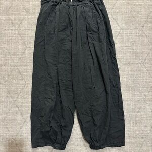 Free People Black Parachute Pants